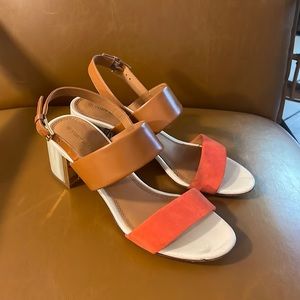 Tory Burch block sandals - size 8